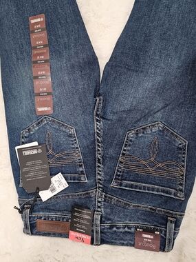 Rock & Roll Denim Womens Bootcut Jeans High Rise Stretch 26x32 NWT Western